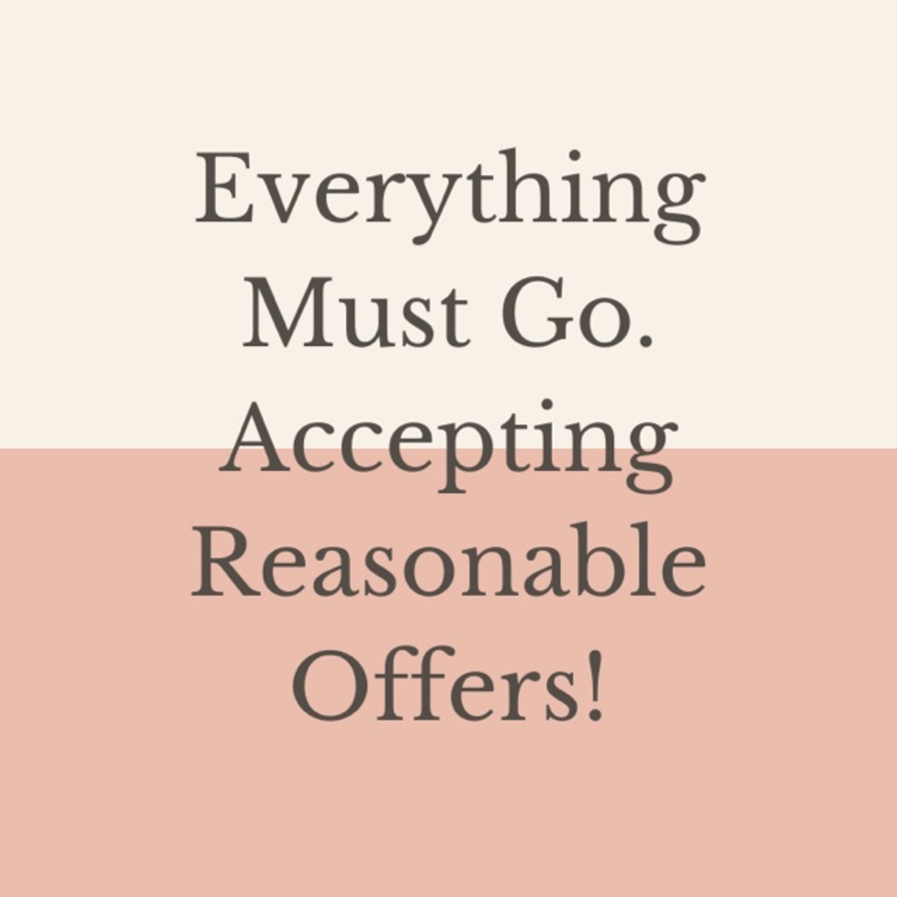 Everything must go!!!